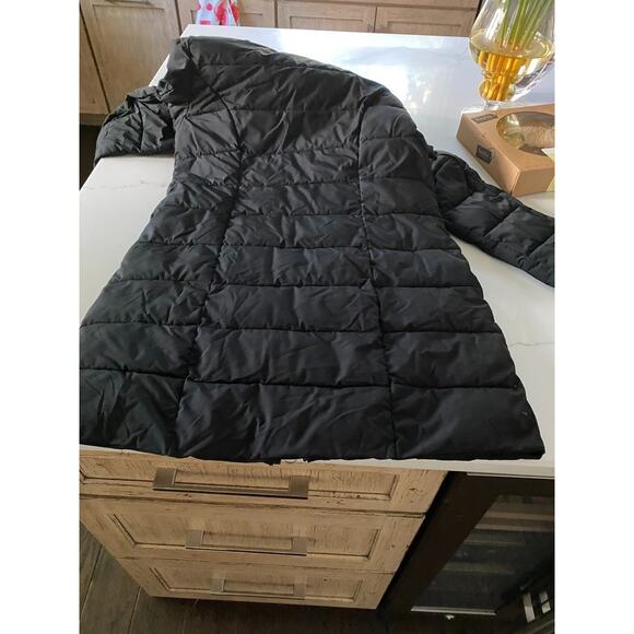 LAUNDRY BY SHELLI SEGAL black hooded witner puffer coat women's size Small - Picture 10 of 12